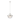Seaway Passage 14-inch Wide 1-Light Pendant in White - 14in W x 14in D x 14in H