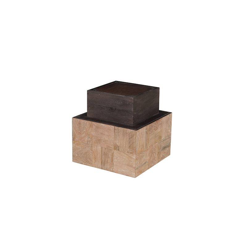 Caden Modern Solid Wood Side Table