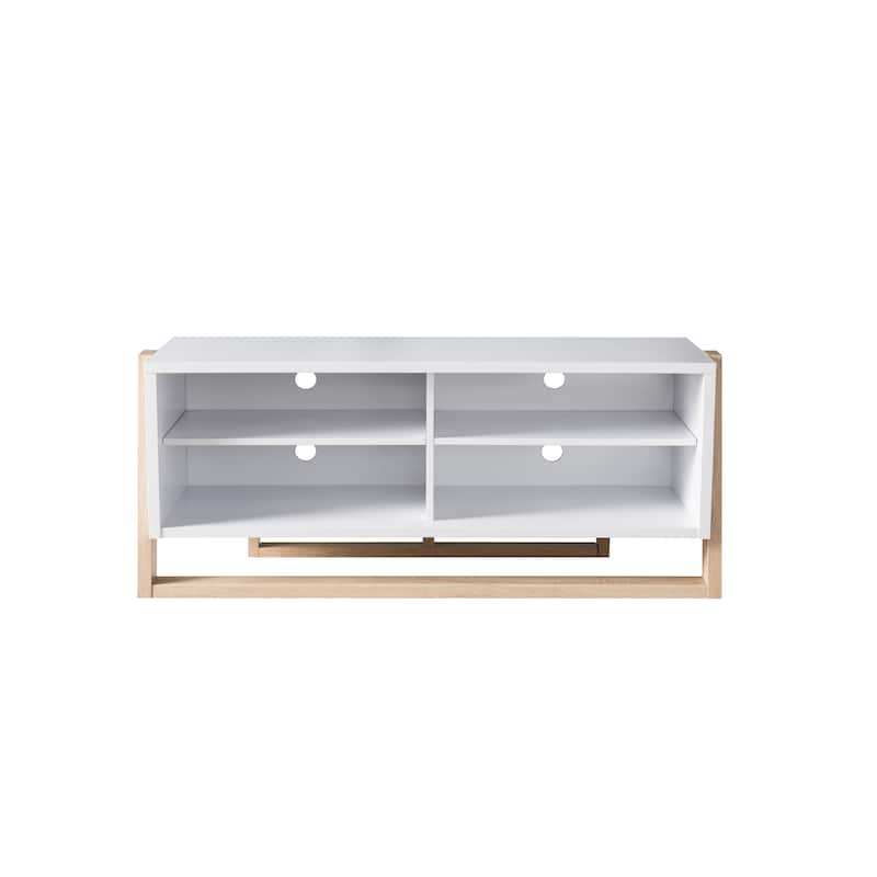 Isabelle Mid-century Modern 4-Shelf TV Console by Furniture of America
