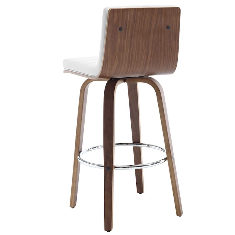 26"/29" Faux Leather Swivel Bar/Counter Stools, Set of 2/3