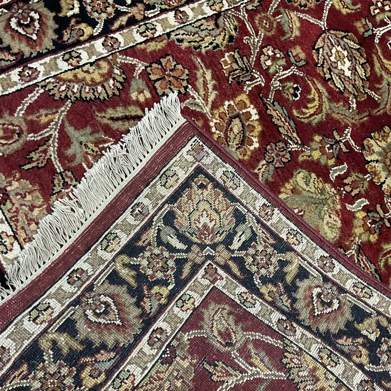 HERAT ORIENTAL Handmade Mahal Wool Rug - 4'1" x 6'1"