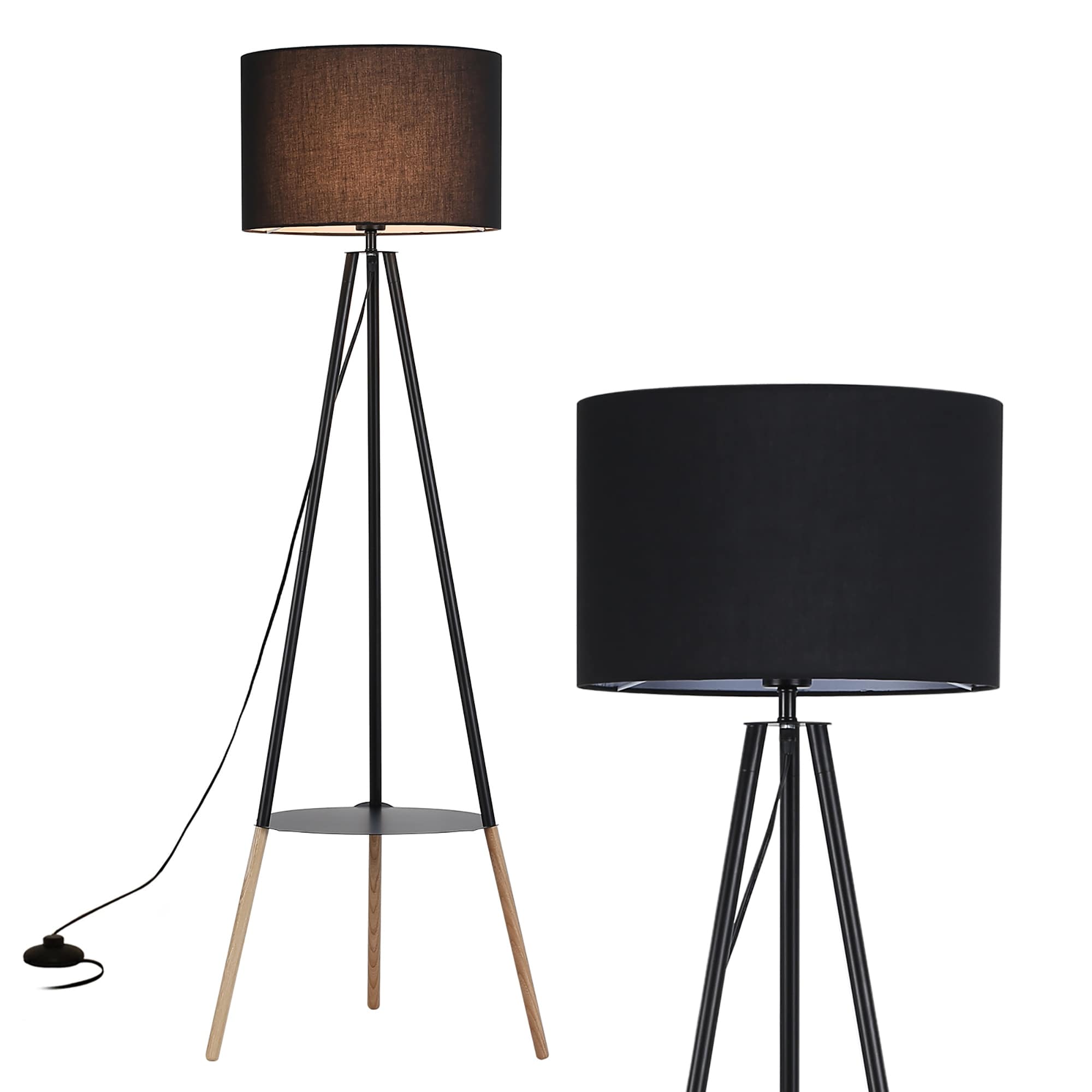 Tripod table lamp black 2025