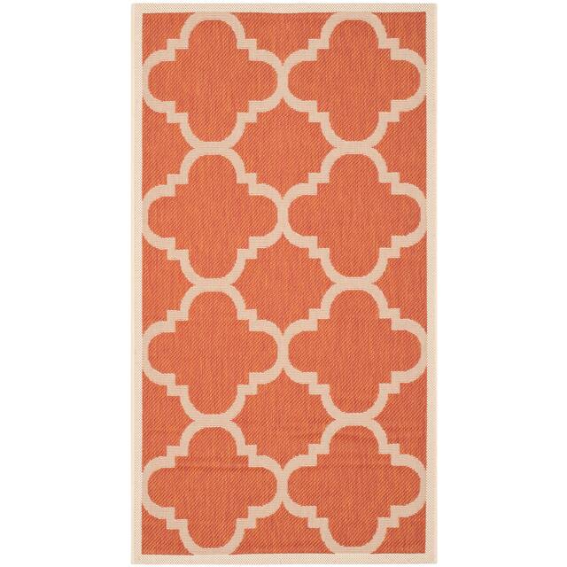 SAFAVIEH Courtyard Maryanne Indoor/ Outdoor Waterproof Patio Backyard Rug