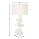 preview thumbnail 3 of 6, Uttermost Remnant White Marble Table Lamp - 17 W X 32 H X 17 D (in)