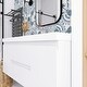 preview thumbnail 57 of 148, Floating Bathroom Vanity with Integrated Resin Top