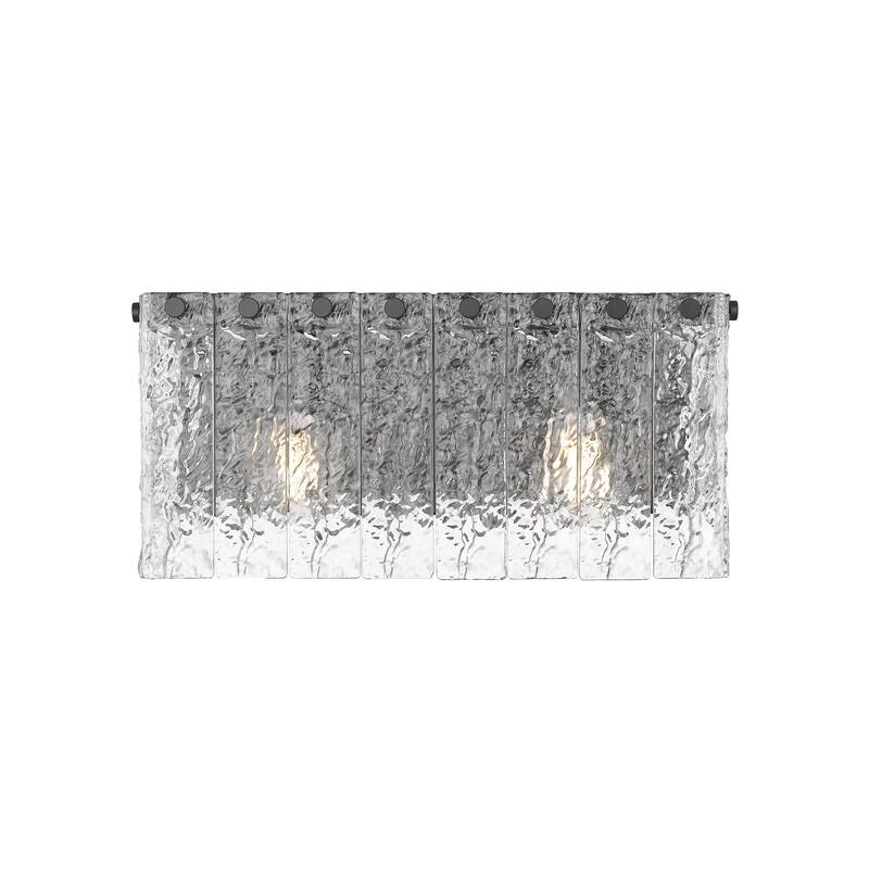 Z-Lite Glacier 2 Light Vanity - Matte Black