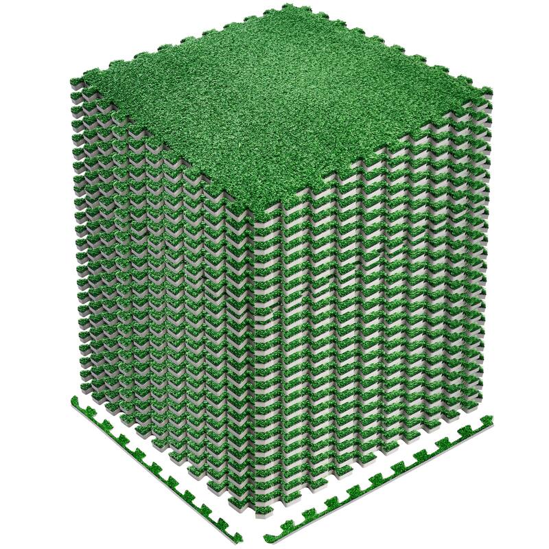 Interlocking Floor Mat - Grass - 24