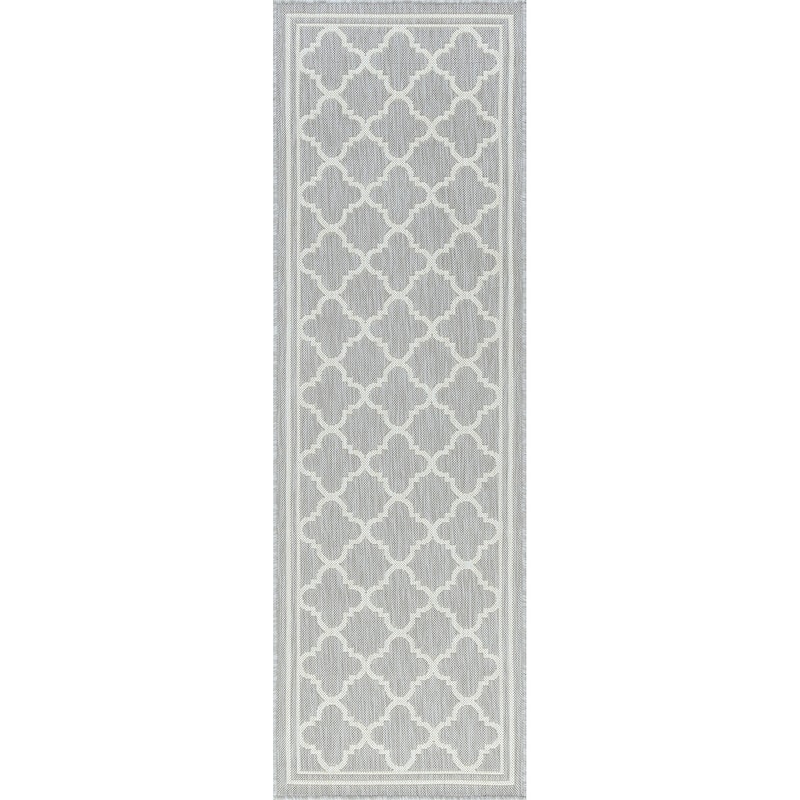 Exo Coastal Geometric Indoor/Outdoor Area Rug