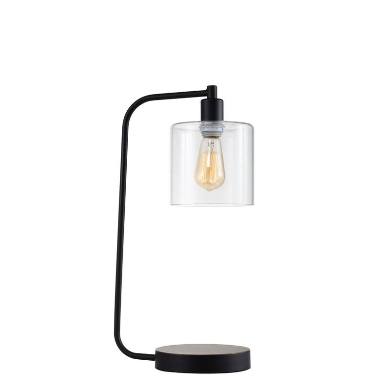 SINTECHNO Vintage C-Shaped Metal Desk Lamp