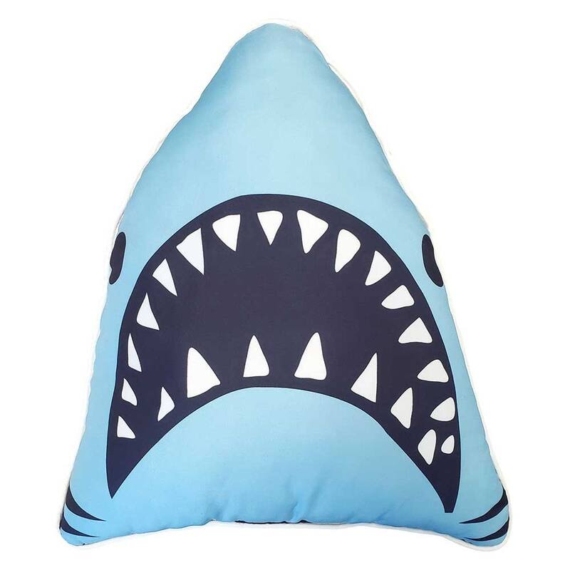Imitative Shark Adventure 8-piece Full Bed In A Bag with Decorative Pillow