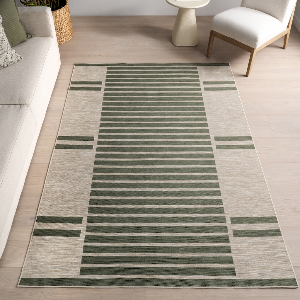 Nuloom Treasure Geometric Indoor/Outdoor Area Rug