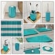 preview thumbnail 43 of 68, Clara Clark 23 Piece Complete Bathroom Accessories Kit With Shower Curtain and Rug Set