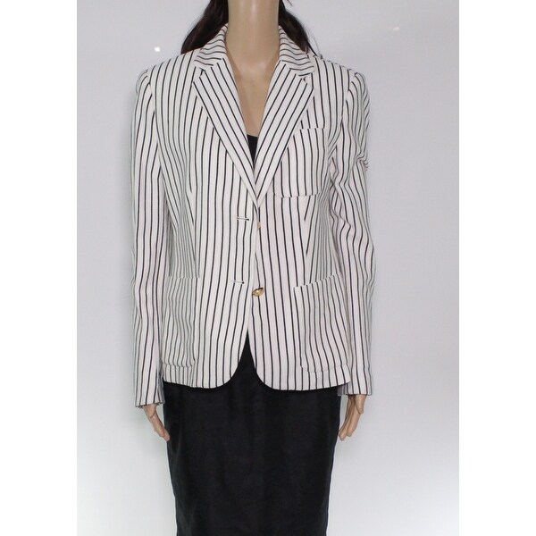 ralph lauren women's white blazer