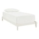 preview thumbnail 7 of 8, Tannally White Platform Bed