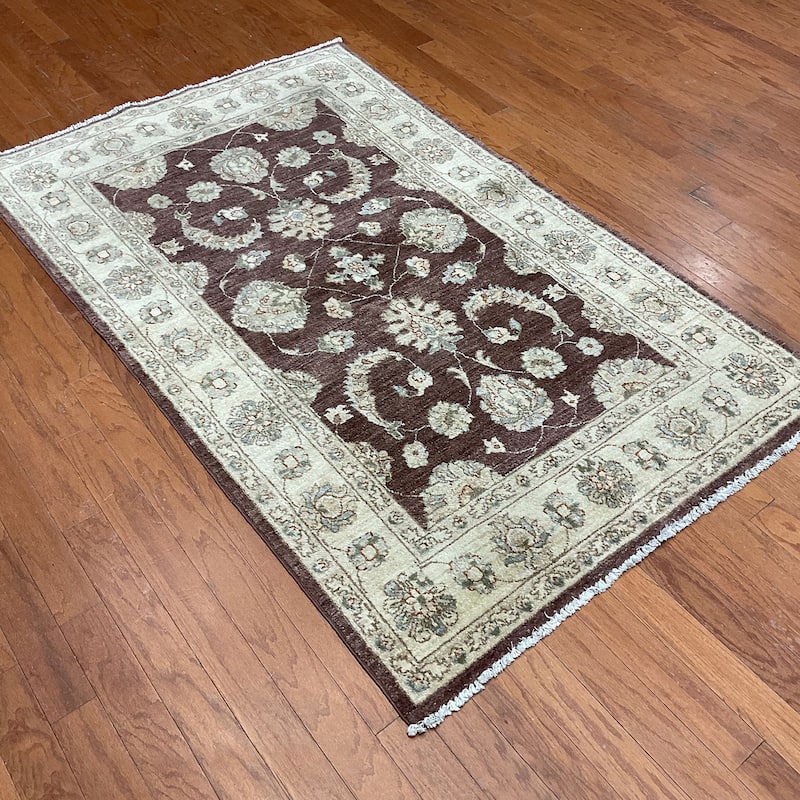 HERAT ORIENTAL Handmade Oushak Wool Rug - 3'10" x 6'2"