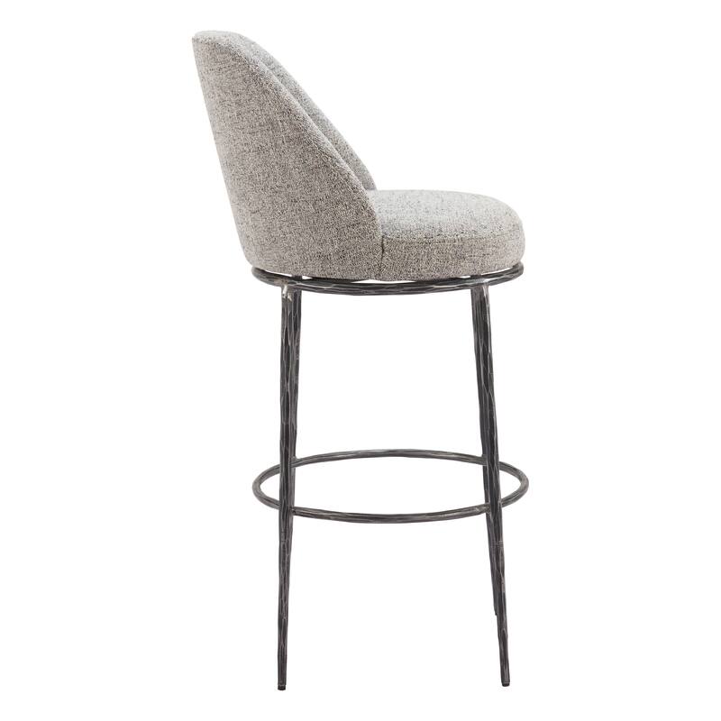 Nordhavn Swivel Barstool Gray