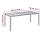 preview thumbnail 37 of 91, vidaXL 3 Piece Patio Dining Set with Cushions Black Poly Rattan - 18.9" x 21.7" x 34.6"