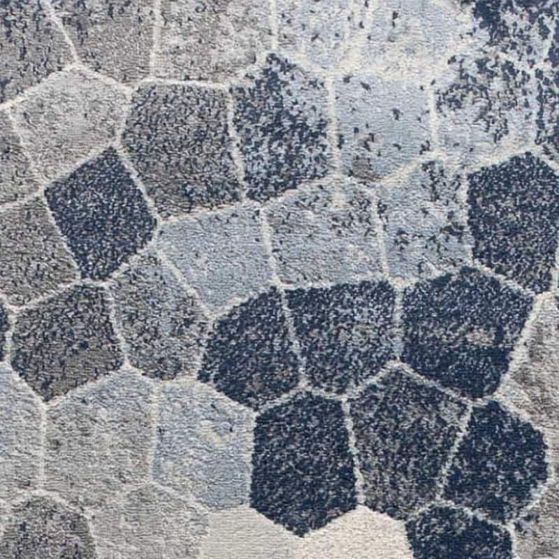 HomeRoots Cobblestone Contemporary Runner Area Rug - 192 in. x 27 in. x 0.4 in.