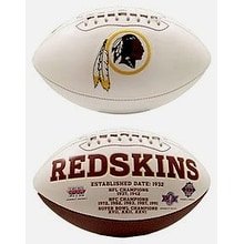 Washington Redskins Embroidered Logo "Signature Series" Football