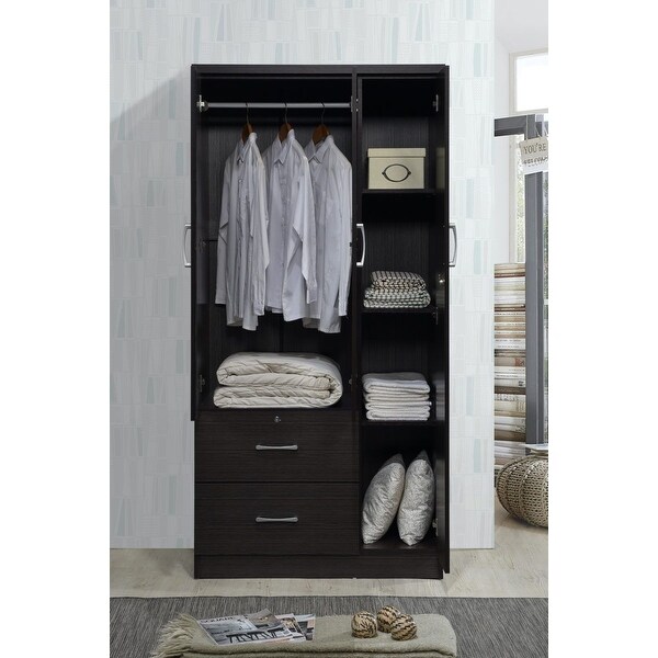 Hodedah 3 door wardrobe sale