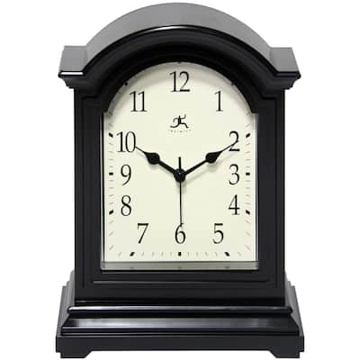 Antique Grandfather 9 inch Decorative Tabletop Clock - 9 x 3 x 5.5