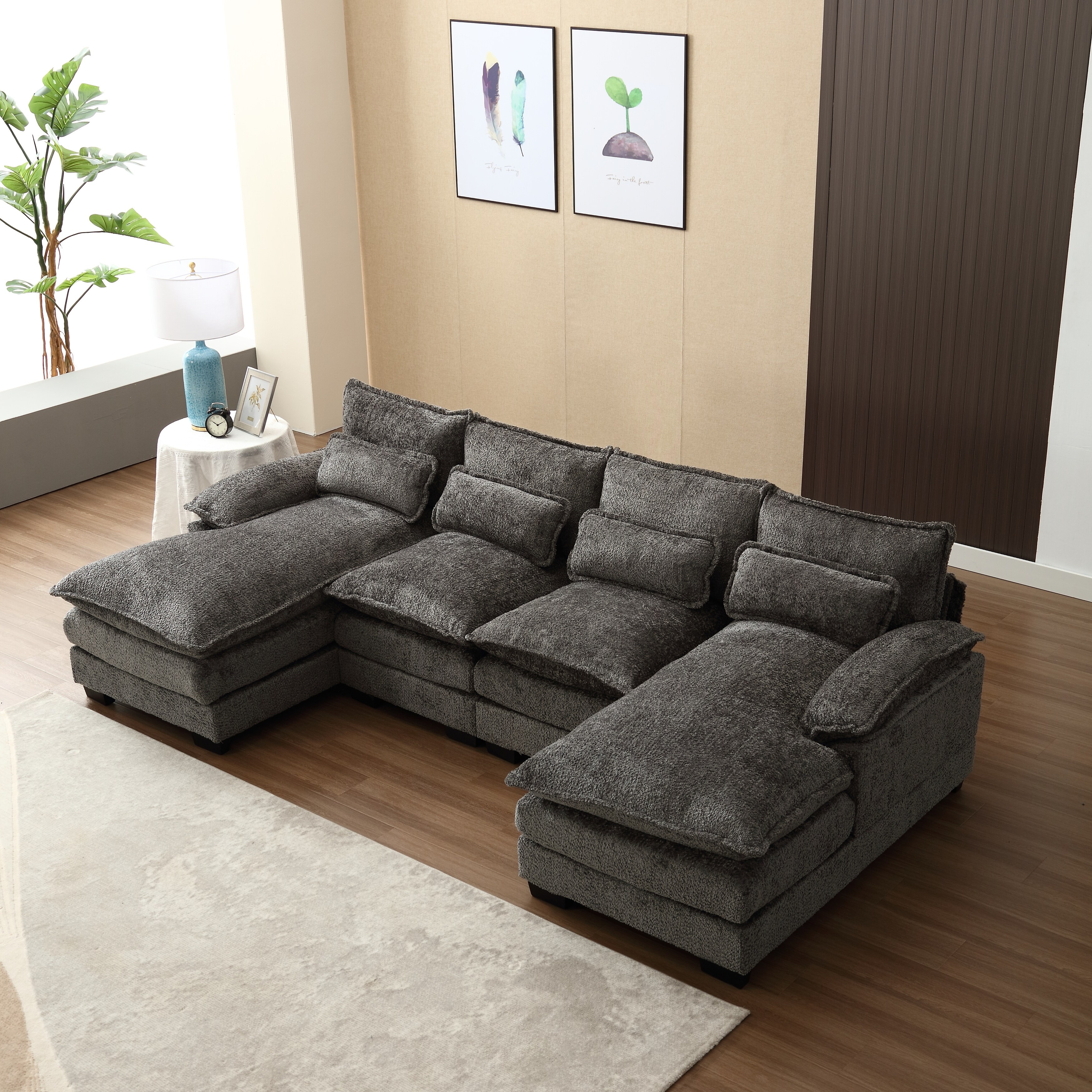Large cushion on sale couch