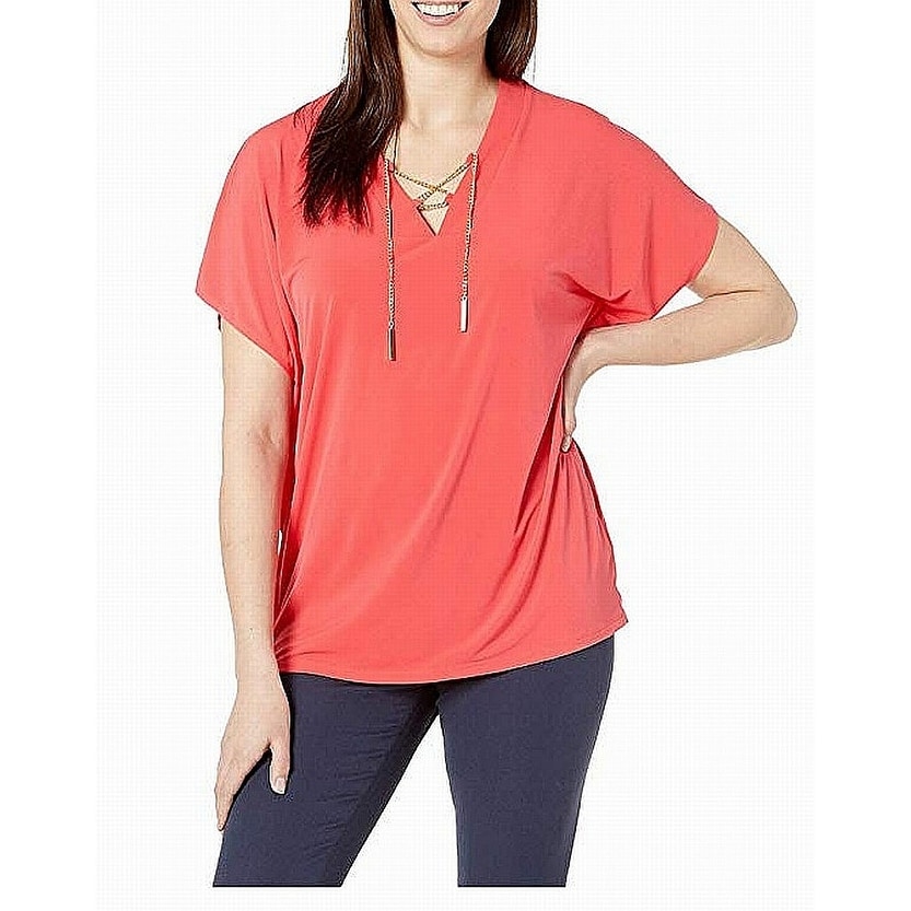michael kors chain blouse