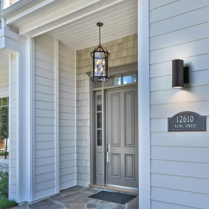 2 - Light Modern Industrial LED Outdoor Wall Sconce