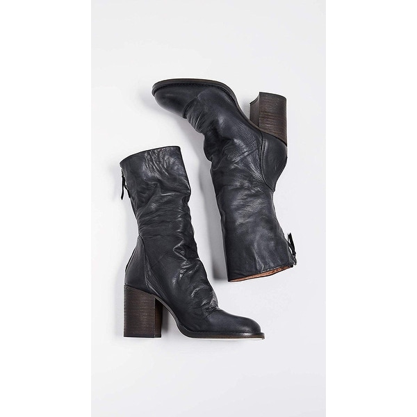 elle block heel boot free people