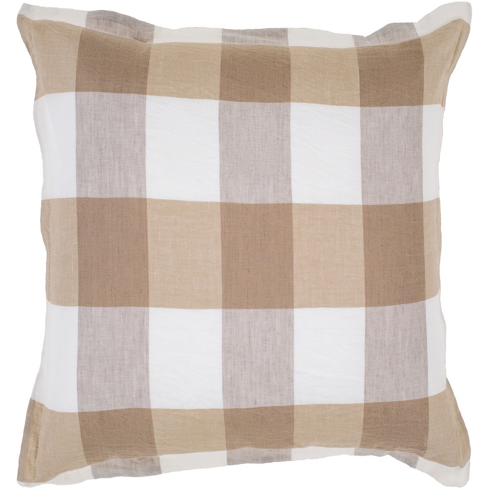 Annita Large Plaid Farmhouse Duvet Set