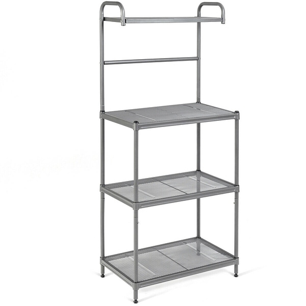 Costway 4 tier bakers rack hot sale