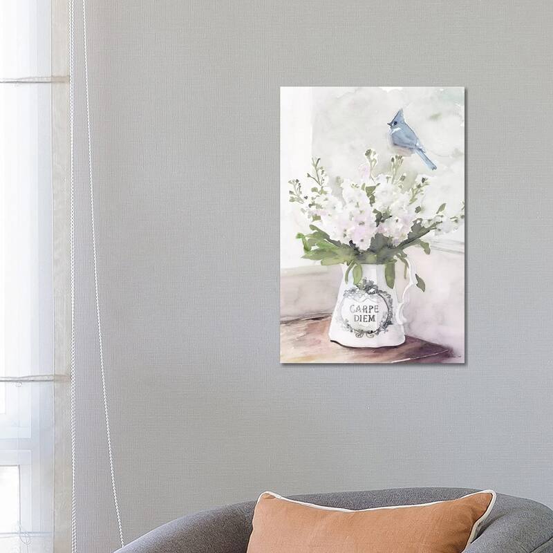 iCanvas "Parisian Pot III" by Stellar Design Studio Canvas Print - 26x18x1.5