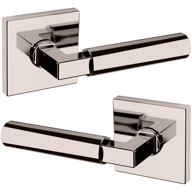 Baldwin L029 Series Passage Door Lever Set with Square Rose from the