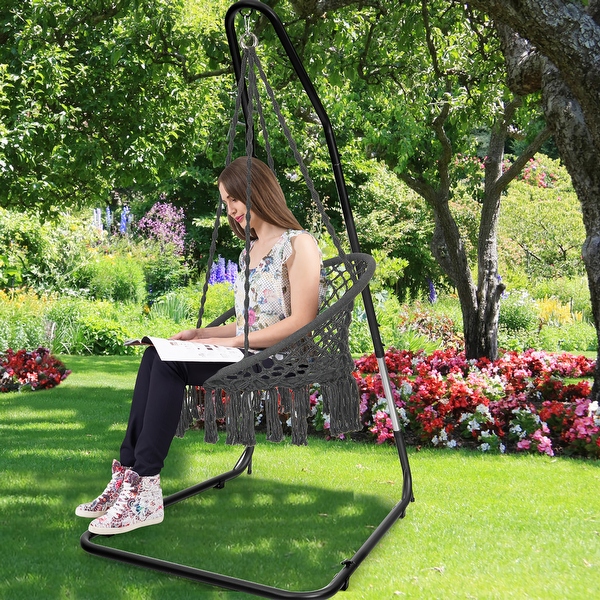 Hammock chair best sale stand indoor
