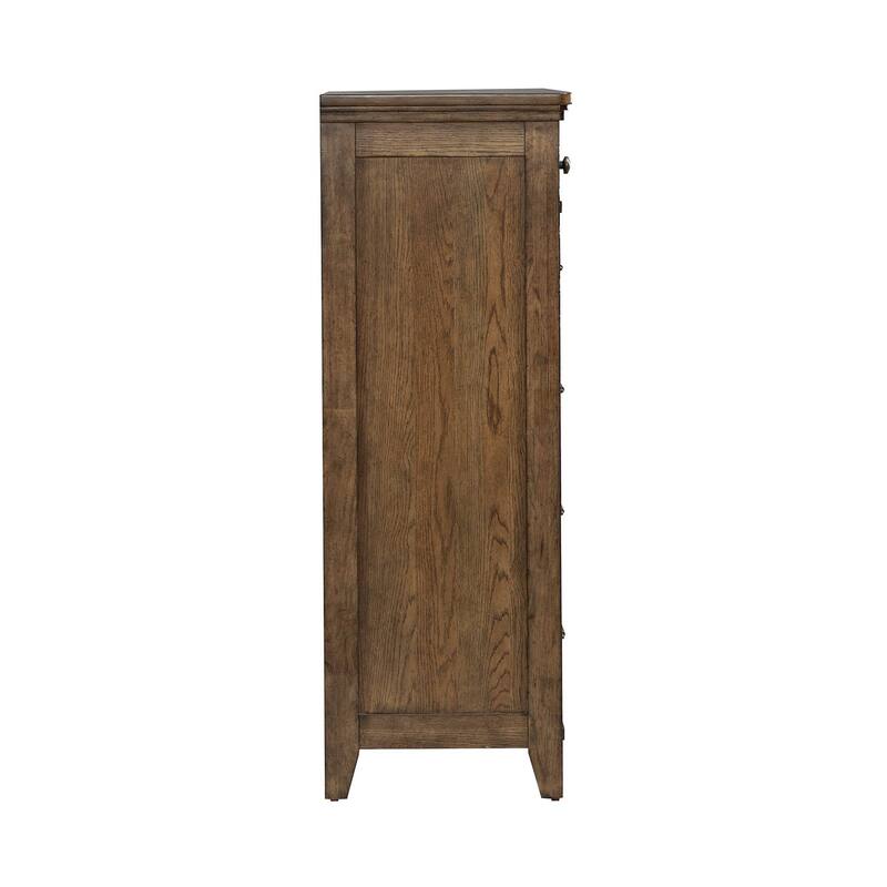 Liberty Furniture Carolina Park Oak Wood 5 Drawer Chest