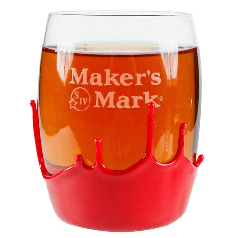 Maker's Mark Rounded Rocks 9 oz. Glass