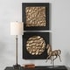 preview thumbnail 5 of 6, Uttermost Boaz Gold Wall Decors (Set of 2)