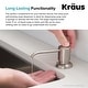 preview thumbnail 45 of 65, Kraus Kitchen Soap Dispenser