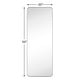 preview thumbnail 121 of 123, TEHOME Kengston Modern & Contemporary Rectangular Bathroom Vanity Mirror