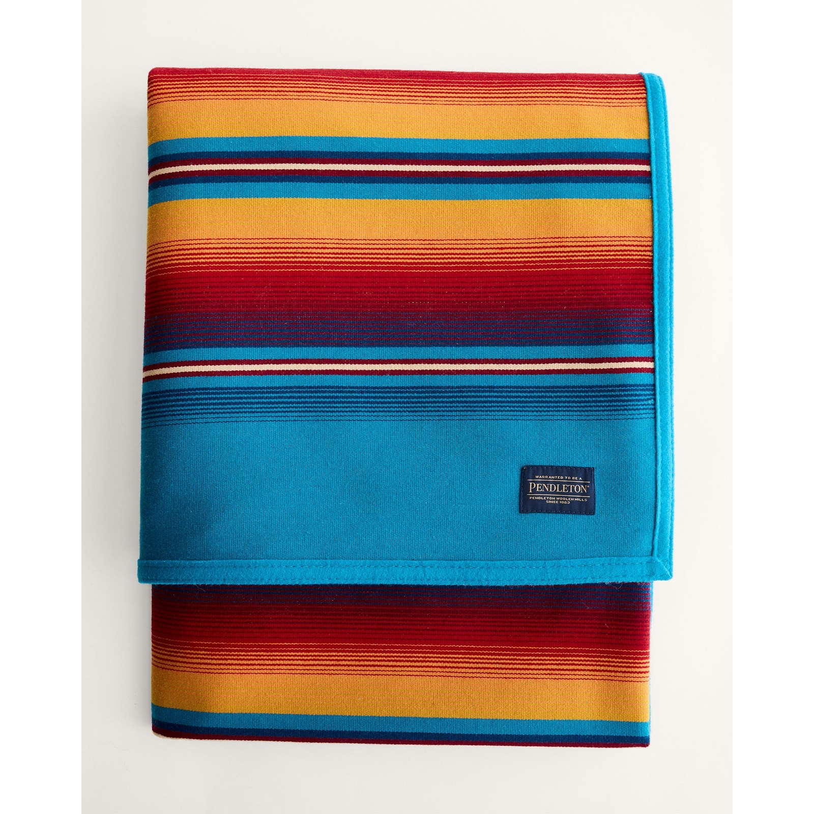 Pendleton Serape Turquoise Blanket - On Sale - Overstock - 20718823