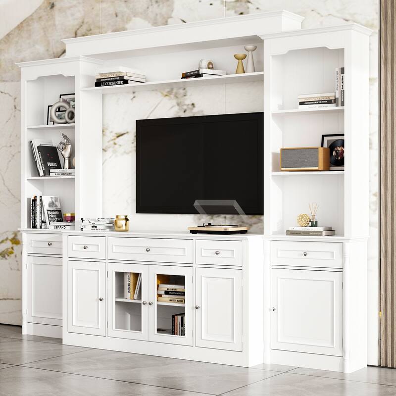 Entertainment Wall Unit /Bridge Multifunctional TV Stand Console Table