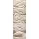 preview thumbnail 7 of 5, Chita Abstract Machine Washable Area Rug 2' 8" x 8' - Beige - Runner