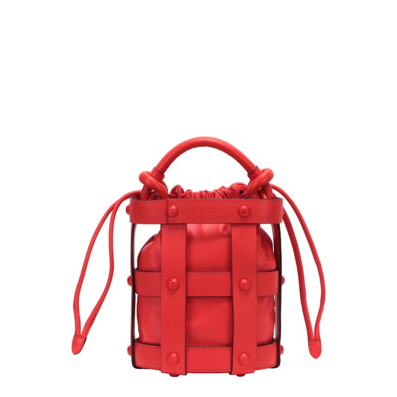 Ferragamo Stud Cage Bucket Bag