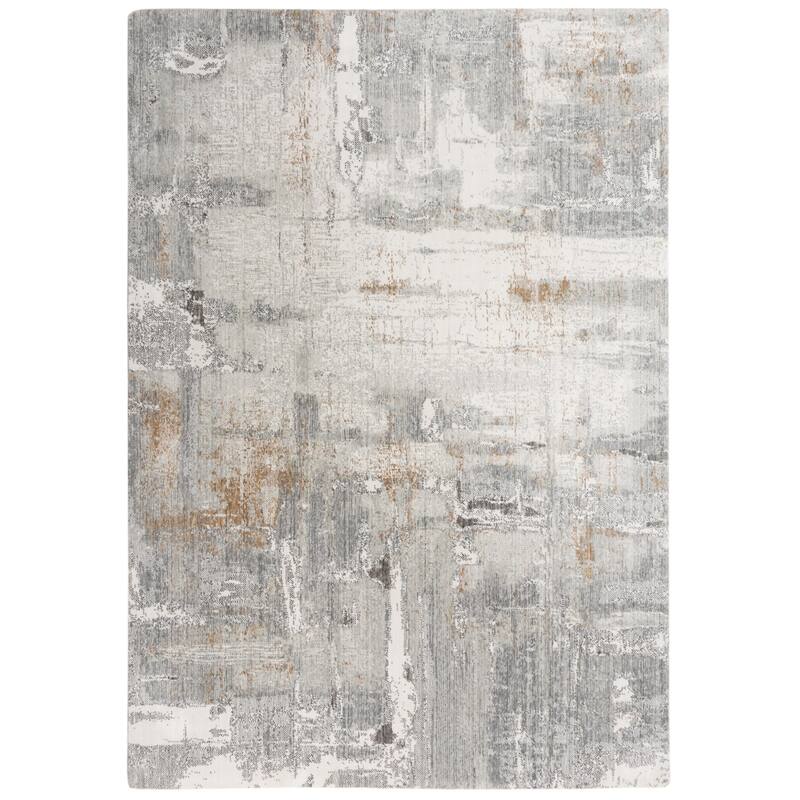 Alora Decor Antonela Transitional Gray Recycled Polyester Area Rug