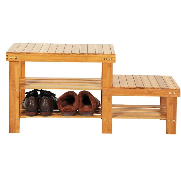 Kids shoe store bench