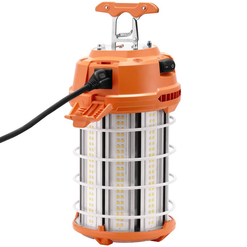 LED Portable Work Lamp, 150W, 20000lm, 5000K Durable & Water-Resistant - 20000 lumens - 20000 lumens