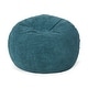 preview thumbnail 21 of 23, Kenli Modern Corduroy Polyester Bean Bag Chair by Christopher Knight Home Dark Teal