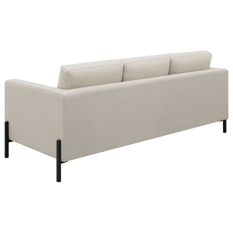 Tilly Transitional Upholstered Track Arms Sofa Set