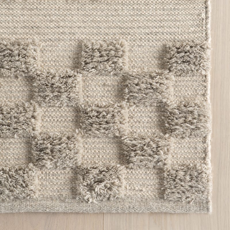 Carmeon Hamilton Nubi Bohemian Striped Hand Woven Rug