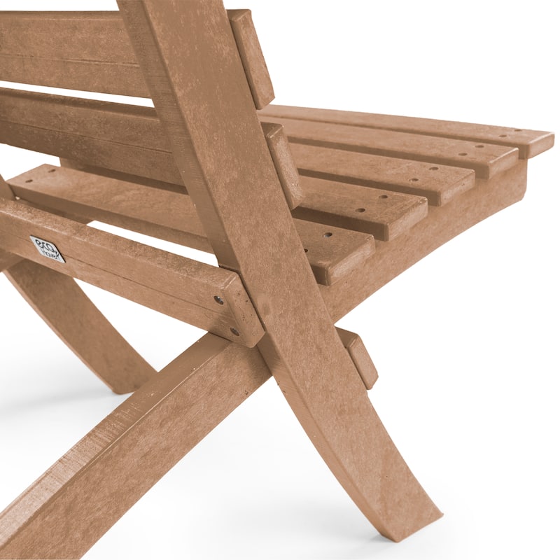 Versailles Fully Assembed All-Weather HDPE Outdoor Folding Patio Chair